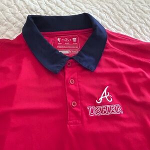 Atlanta Braves Usher shirt men’s size XL